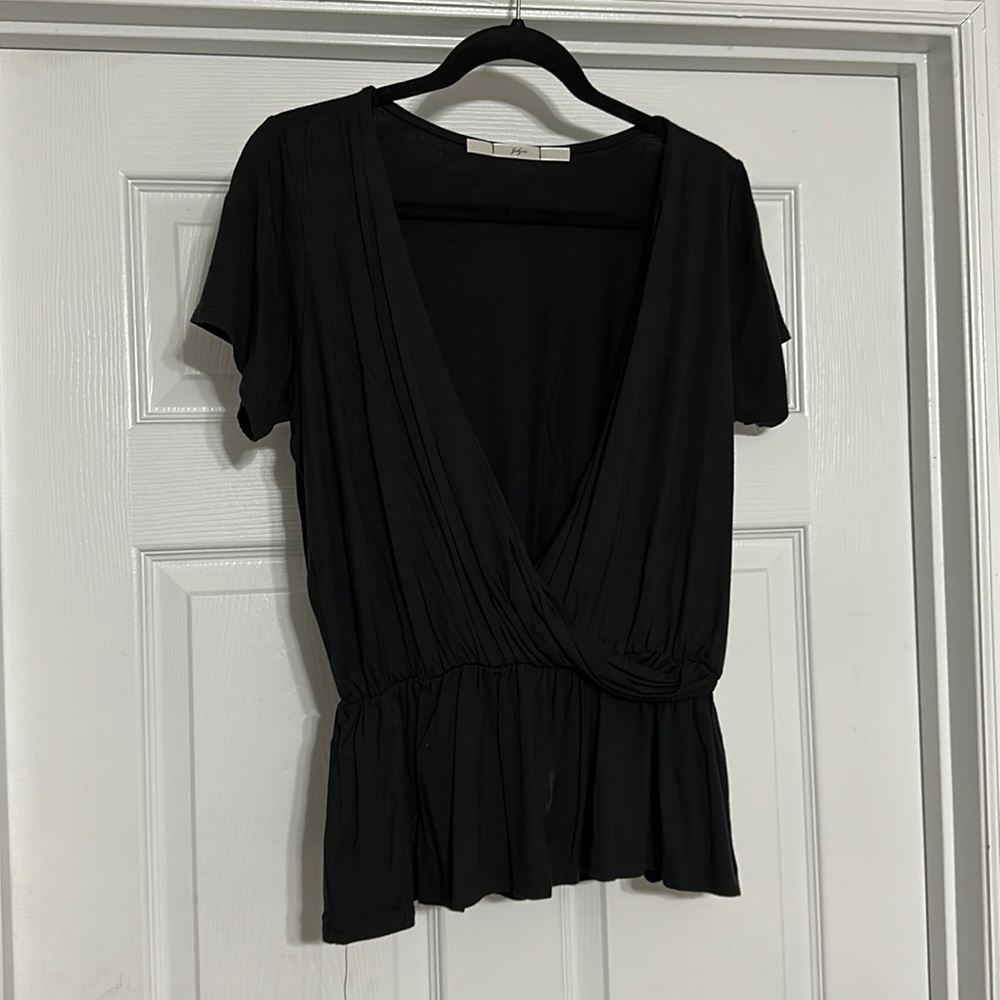 Gibson short sleeve blouse